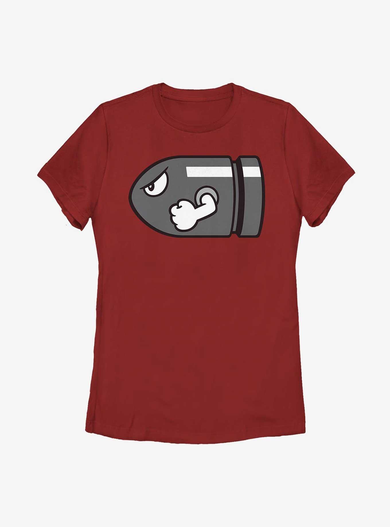 Nintendo Bullet Bill Womens T-Shirt, , hi-res