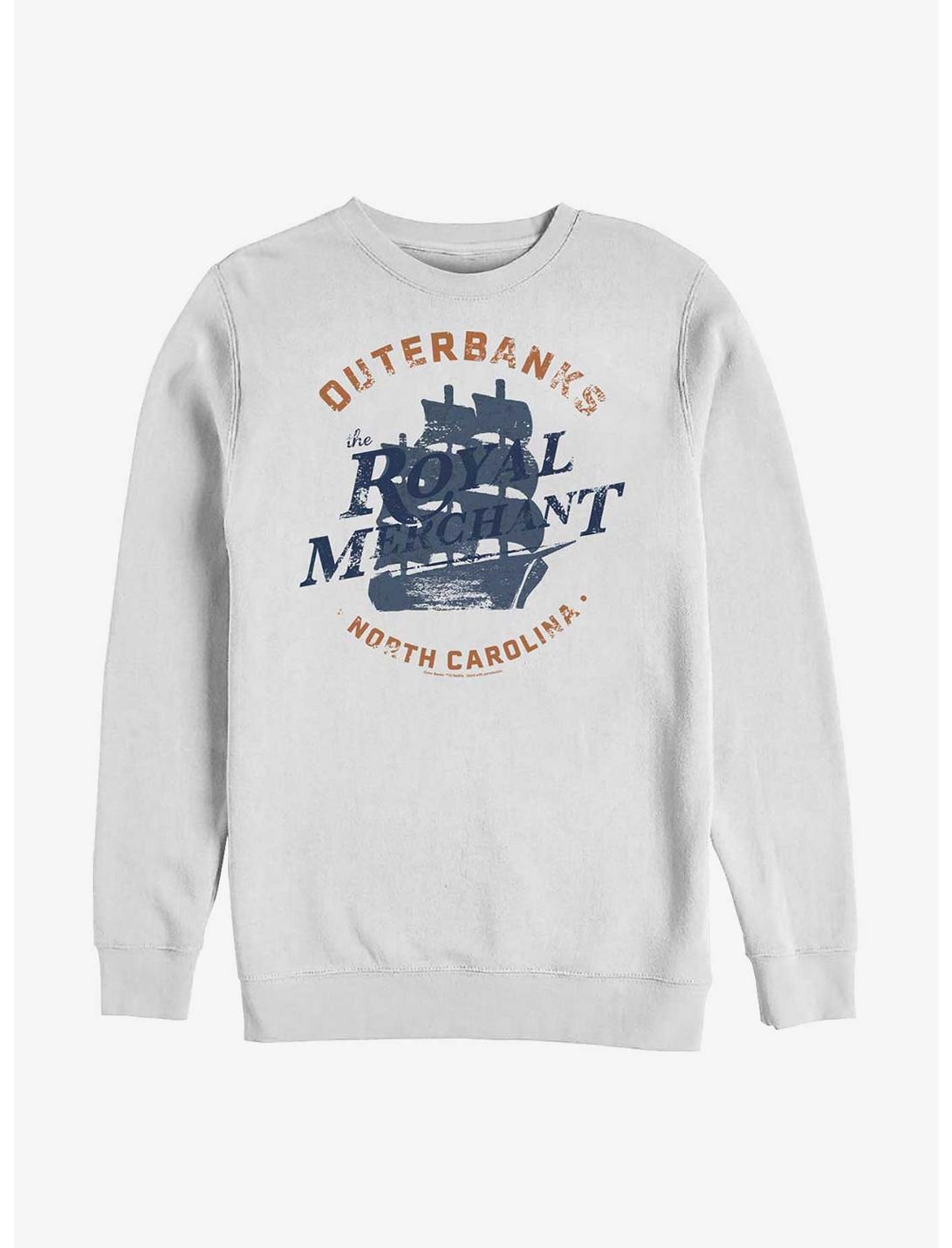 Outer Banks The Royal Merchant Sweatshirt, WHITE, hi-res