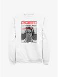 Outer Banks John B Wanted Poster Sweatshirt, WHITE, hi-res