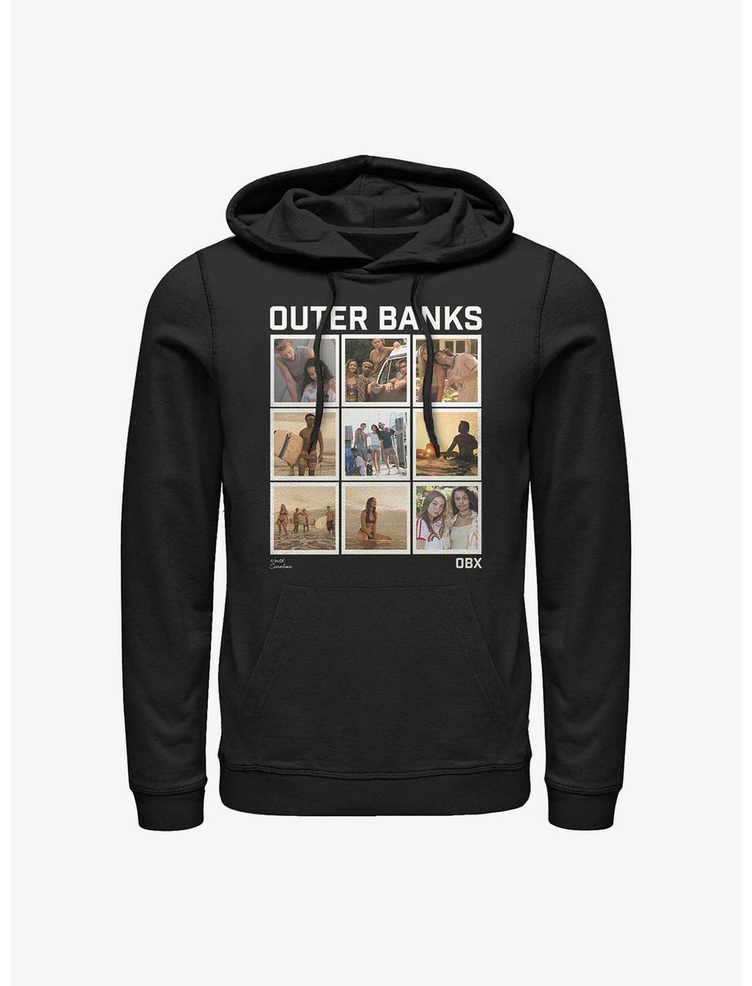 Outer Banks Box Up Portraits Hoodie, BLACK, hi-res