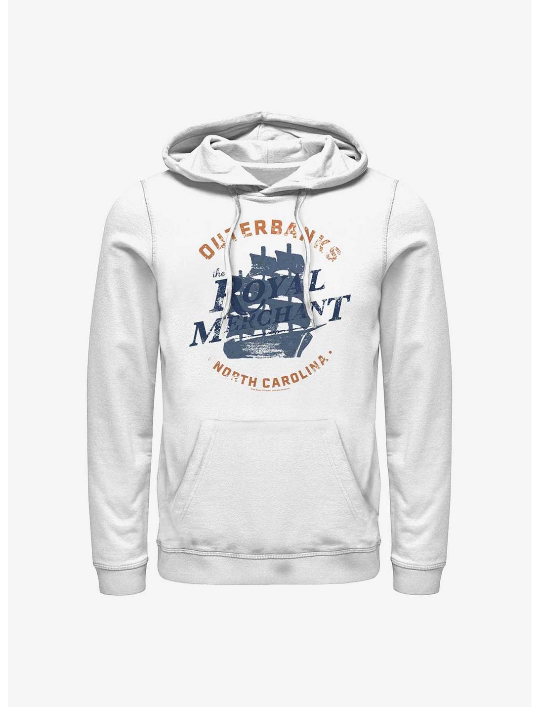 Outer Banks The Royal Merchant Hoodie, WHITE, hi-res