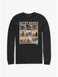 Outer Banks Box Up Portraits Long-Sleeve T-Shirt, BLACK, hi-res