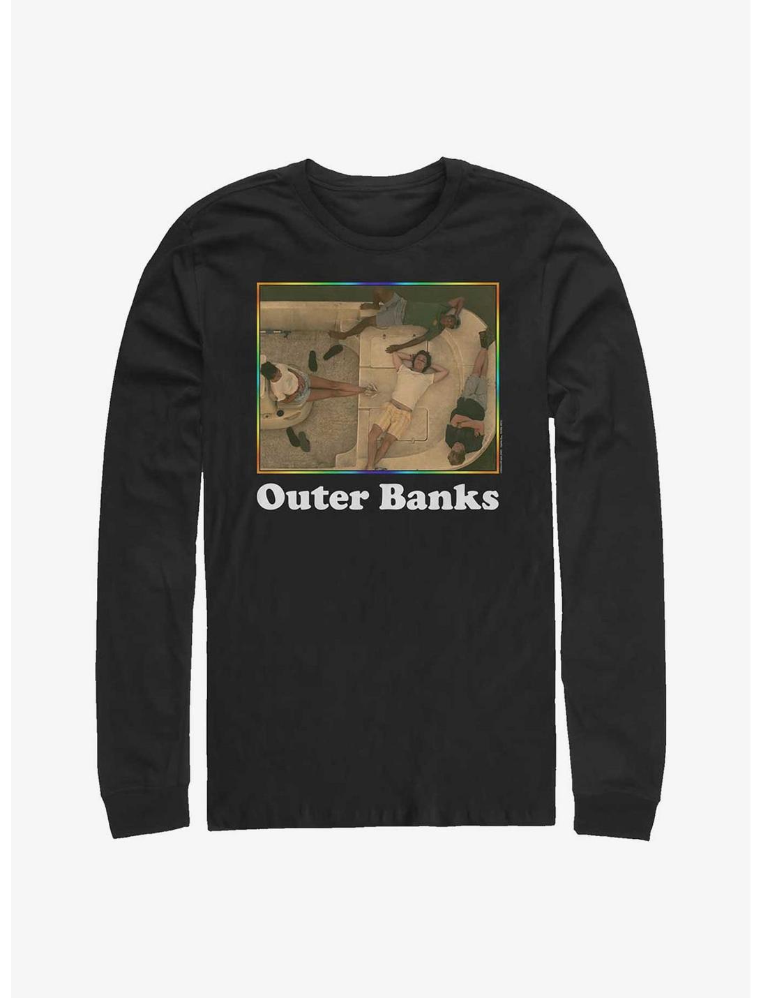 Outer Banks Classic Group Shot Long-Sleeve T-Shirt, BLACK, hi-res