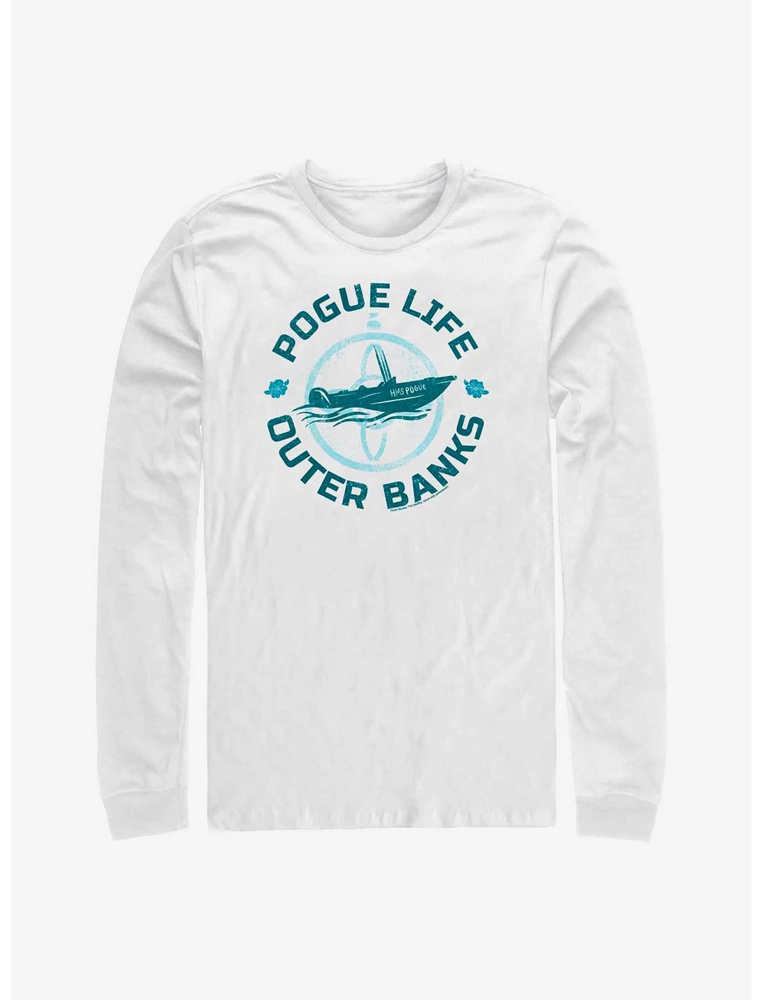Outer Banks Pogue Life Circle Long-Sleeve T-Shirt, WHITE, hi-res