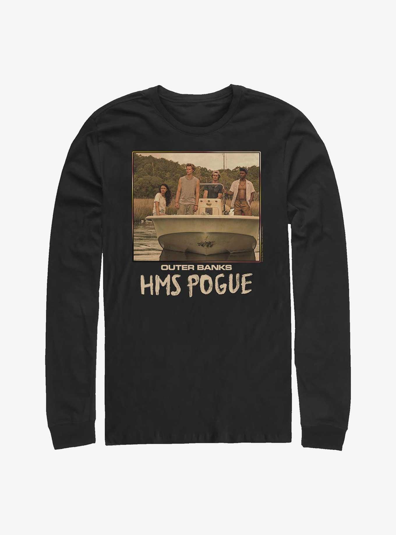 Outer Banks HMS Pogue Boat Long-Sleeve T-Shirt, , hi-res