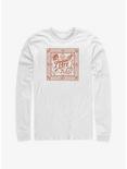 Outer Banks Pogue Life Square Badge Long-Sleeve T-Shirt, WHITE, hi-res