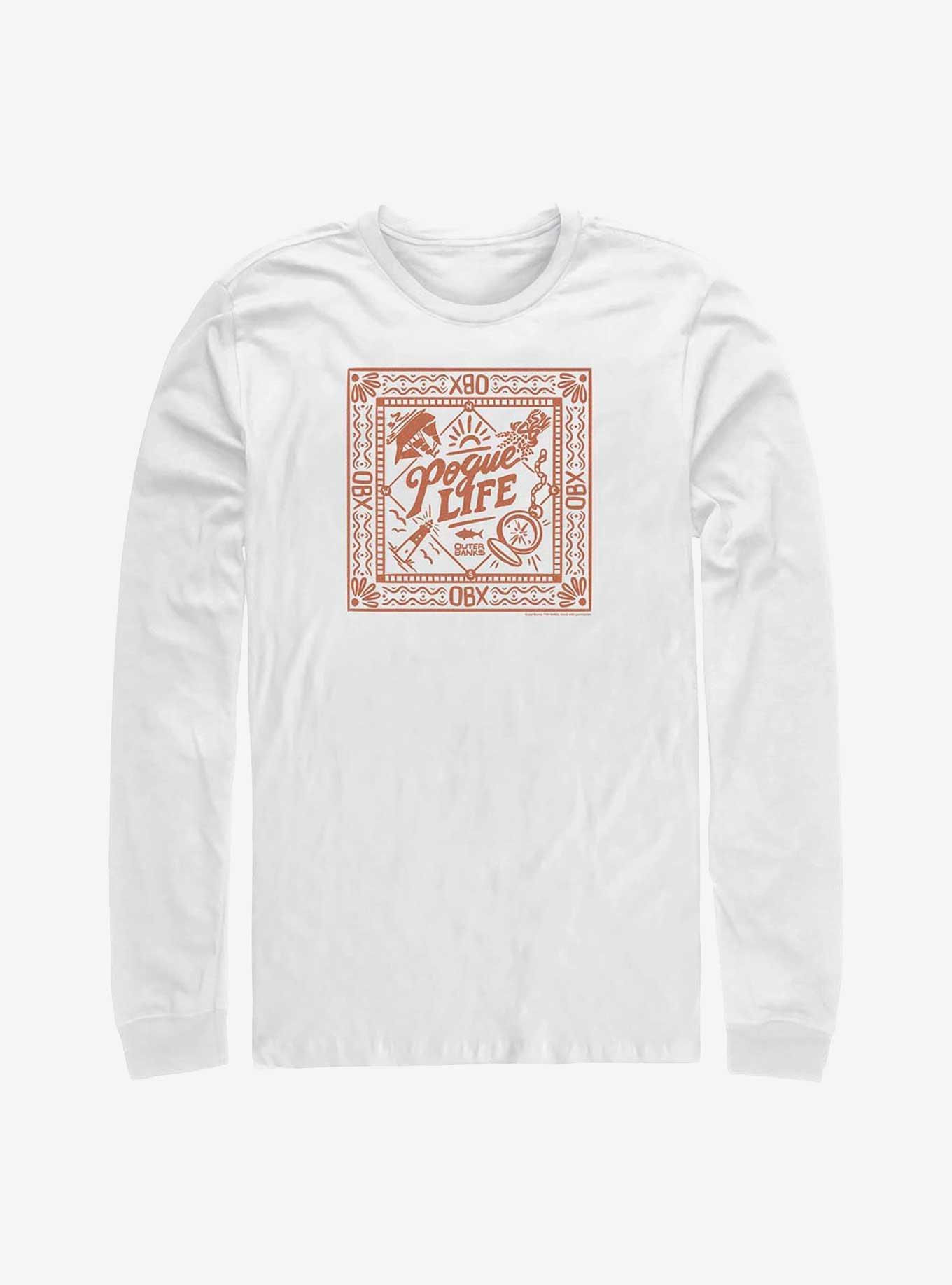 Outer Banks Pogue Life Square Badge Long-Sleeve T-Shirt, , hi-res