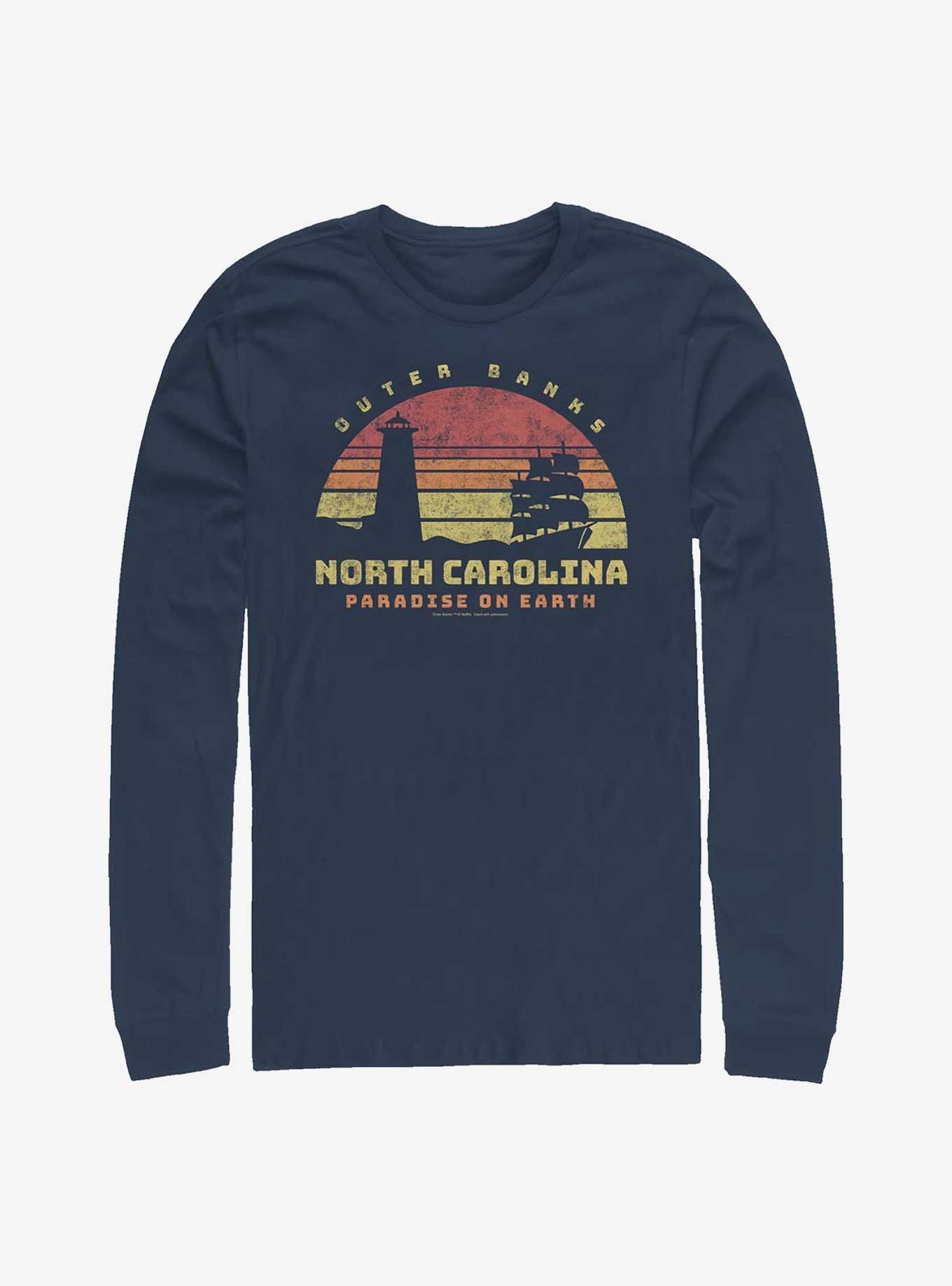 Outer Banks North Carolina Tourist Long-Sleeve T-Shirt, , hi-res