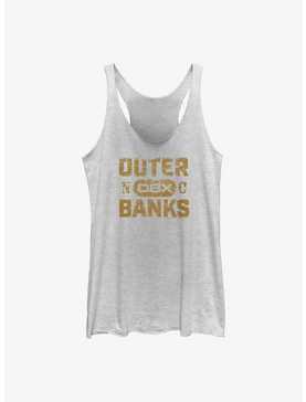 Outer Banks Distressed Type Womens Tank Top, , hi-res