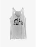 Outer Banks Lighthouse Badge Womens Tank Top, WHITE HTR, hi-res