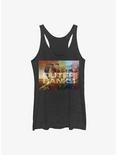 Outer Banks Cover Poster Womens Tank Top, BLK HTR, hi-res