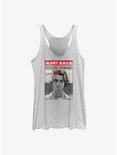 Outer Banks John B Wanted Poster Womens Tank Top, WHITE HTR, hi-res