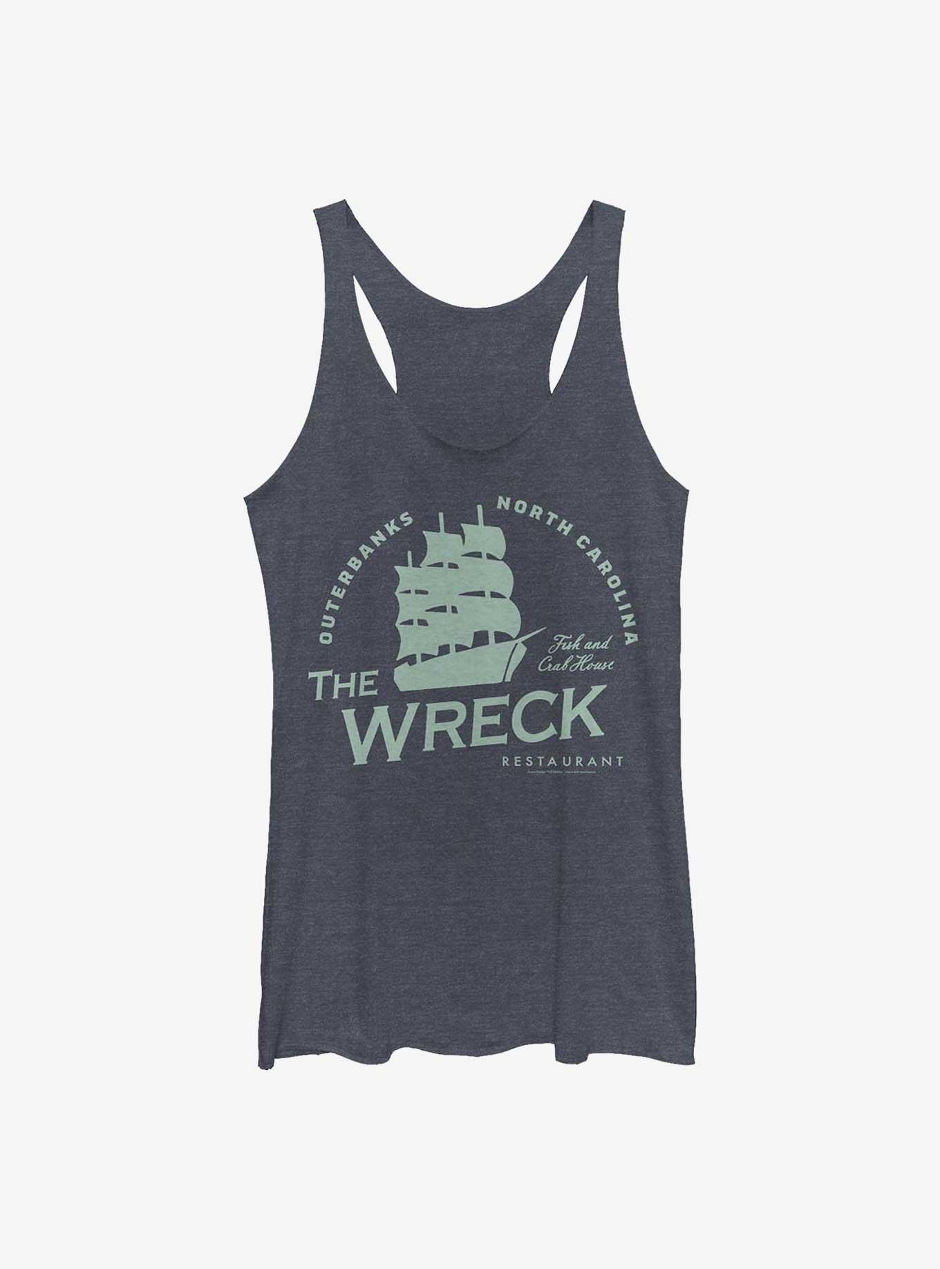 Outer Banks The Wreck Restaurant Womens Tank Top, , hi-res