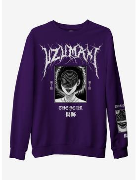 Junji Ito Uzumaki The Scar Metal Girls Sweatshirt, , hi-res