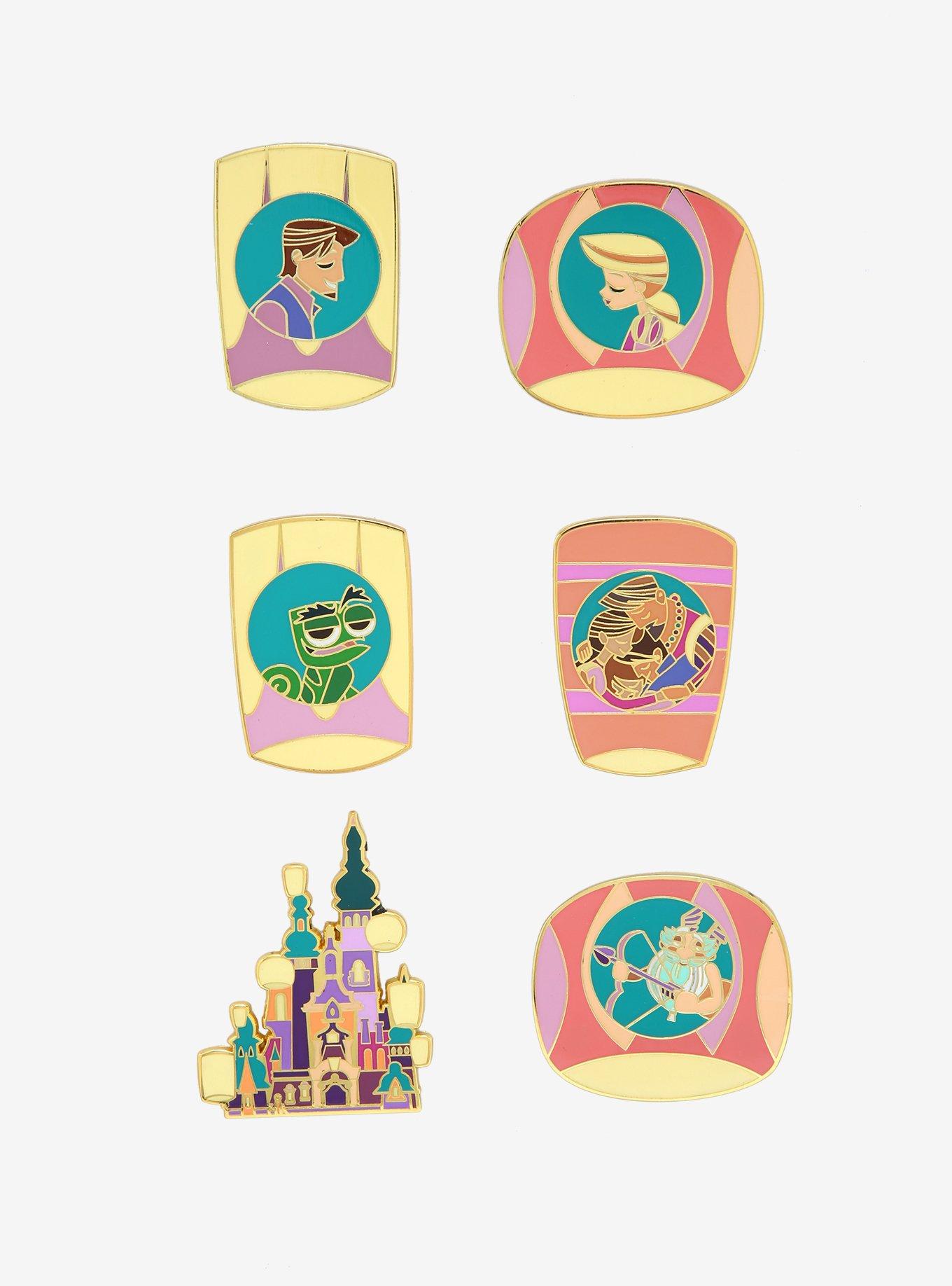 Loungefly Disney Tangled Character Lanterns Blind Box Enamel Pins, , hi-res