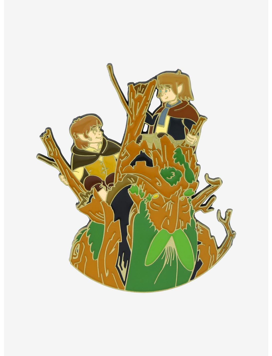 The Lord of the Rings Pippin Merry & Treebeard Enamel Pin - BoxLunch Exclusive, , hi-res