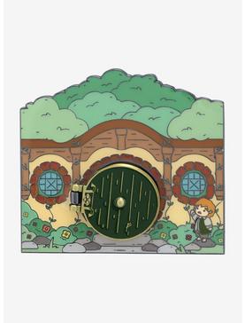 The Lord of the Rings Bag End Door Enamel Pin - BoxLunch Exclusive, , hi-res