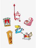 Loungefly Disney Alice in Wonderland Icons Blind Box Enamel Pin, , hi-res