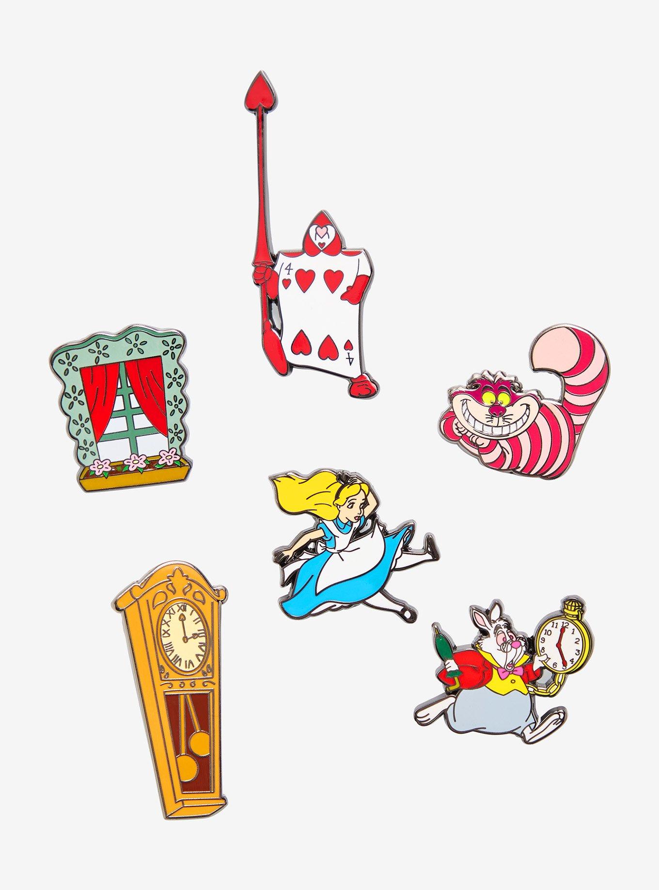 Loungefly Disney Alice in Wonderland Icons Blind Box Enamel Pin, , hi-res