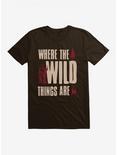 Where The Wild Things Are Bold Text T-Shirt, , hi-res