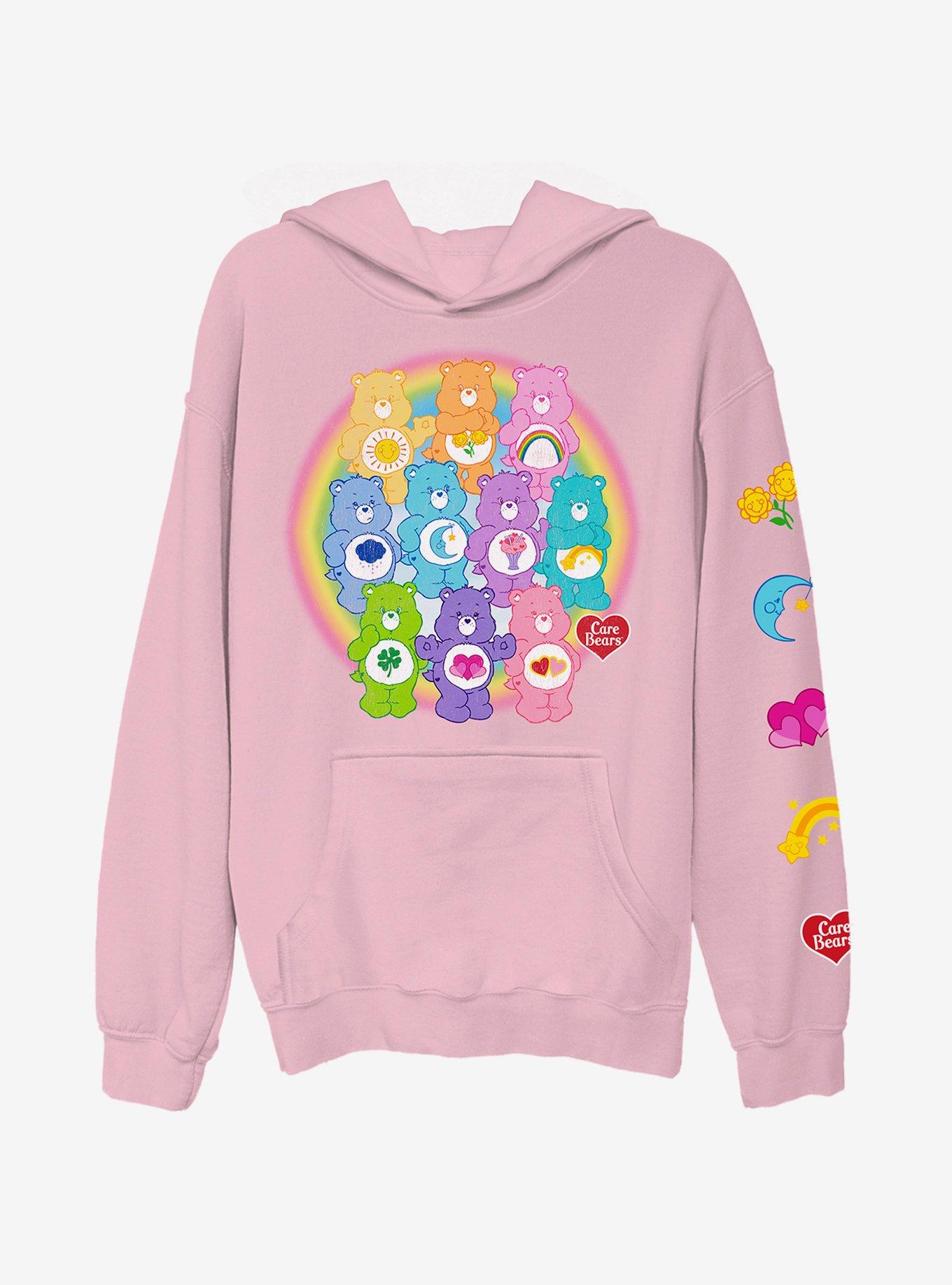 Care Bears Pink Girls Hoodie, MULTI, hi-res