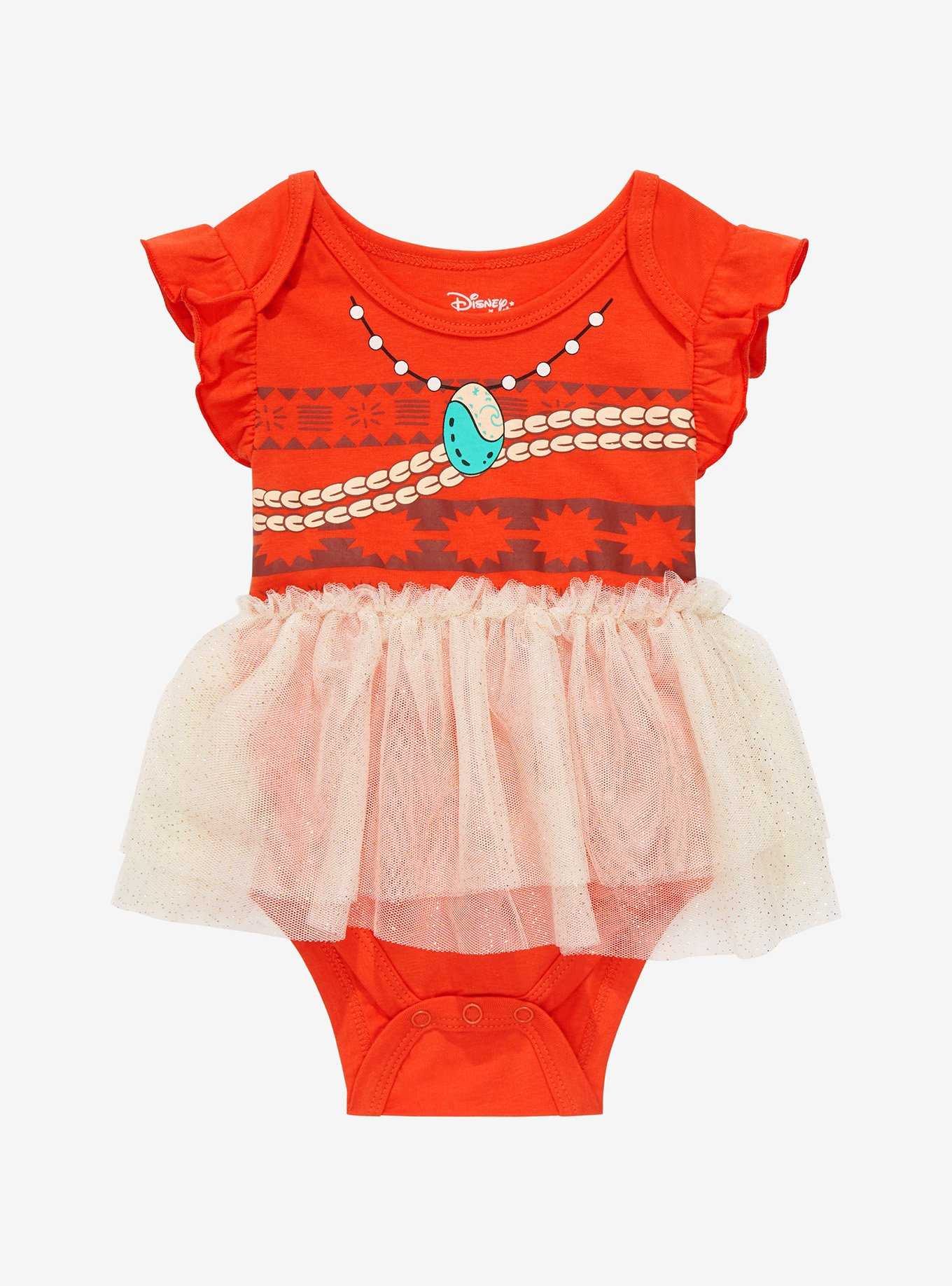 Disney Moana Moana's Outfit Infant Tutu One-Piece - BoxLunch Exclusive, , hi-res