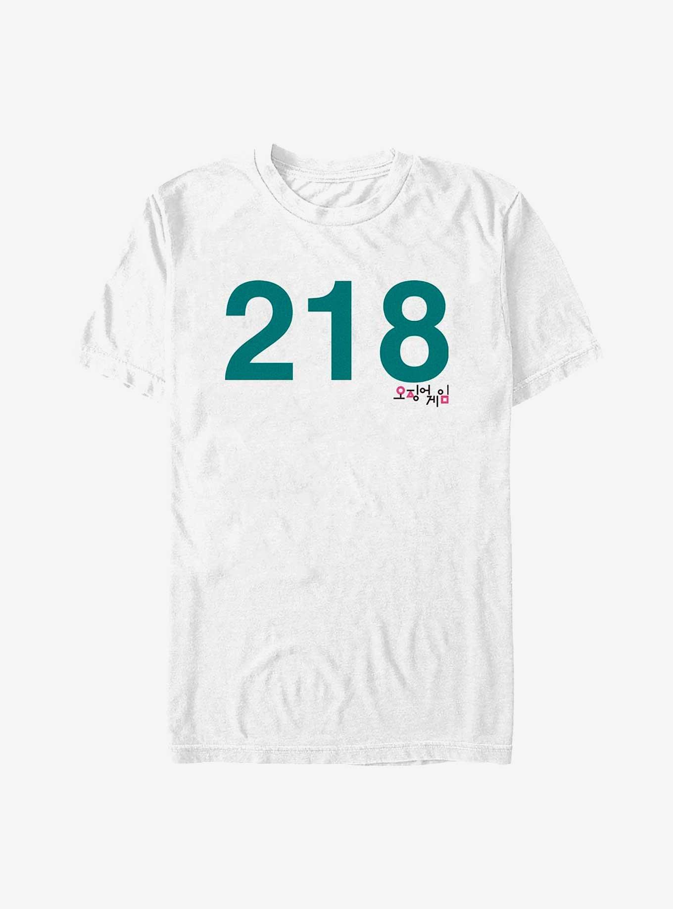 Squid Game Player 218 T-Shirt, , hi-res