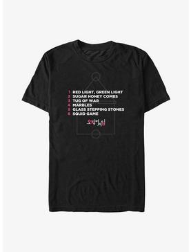 Squid Game Game List T-Shirt, , hi-res