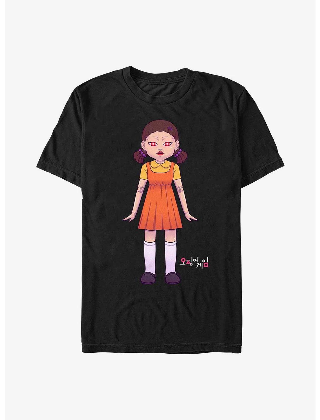 Squid Game Giant Doll T-Shirt, BLACK, hi-res