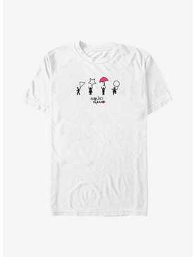 Squid Game Dalgona Candy Icon Shapes T-Shirt, , hi-res