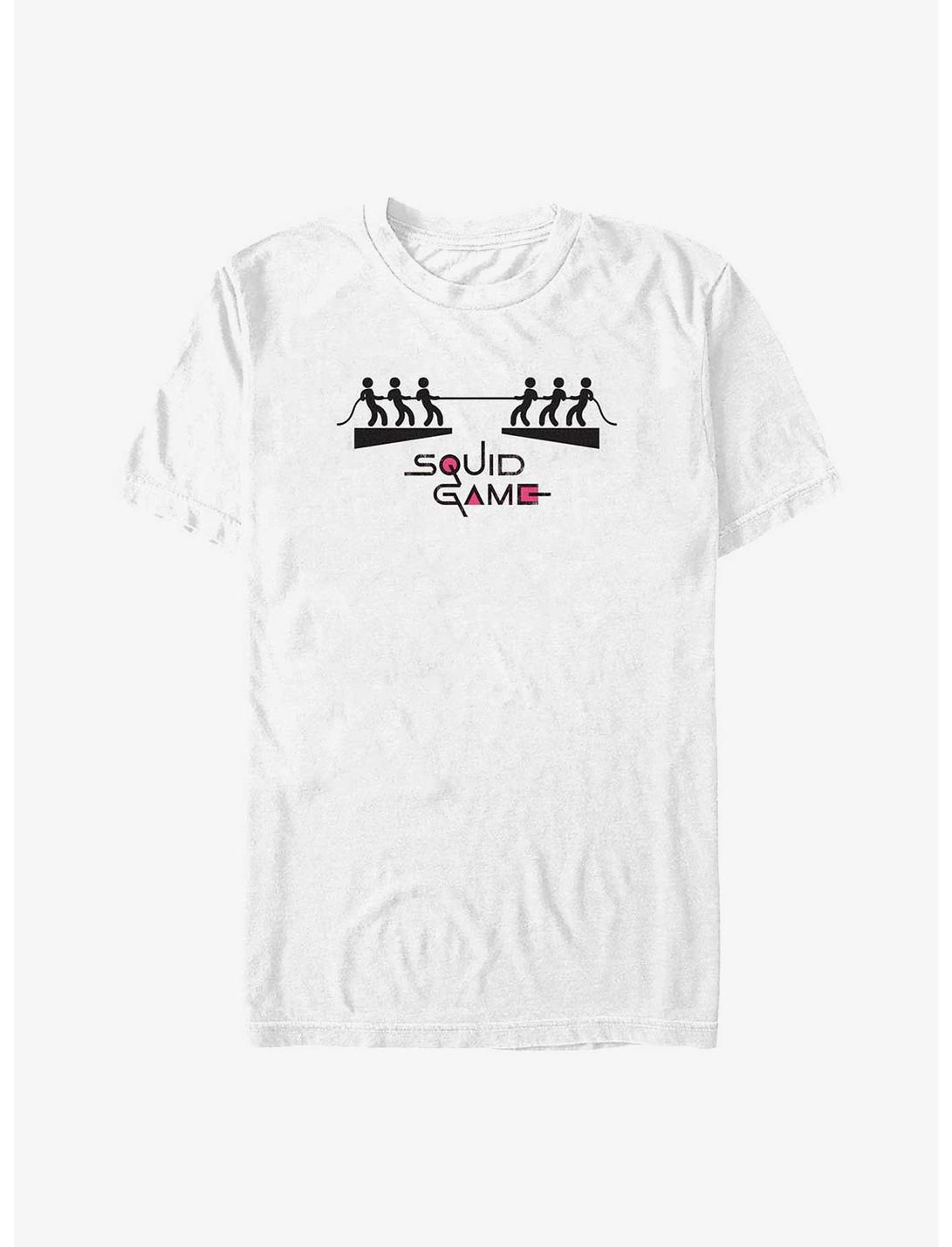 Squid Game Tug Of War T-Shirt, WHITE, hi-res