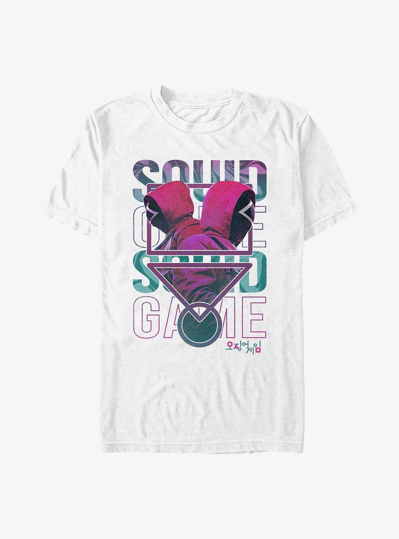 Squid Game Symbol With Guards T-Shirt, , hi-res