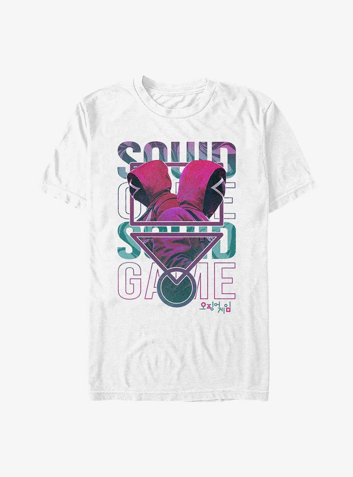 Squid Game Symbol With Guards T-Shirt, , hi-res