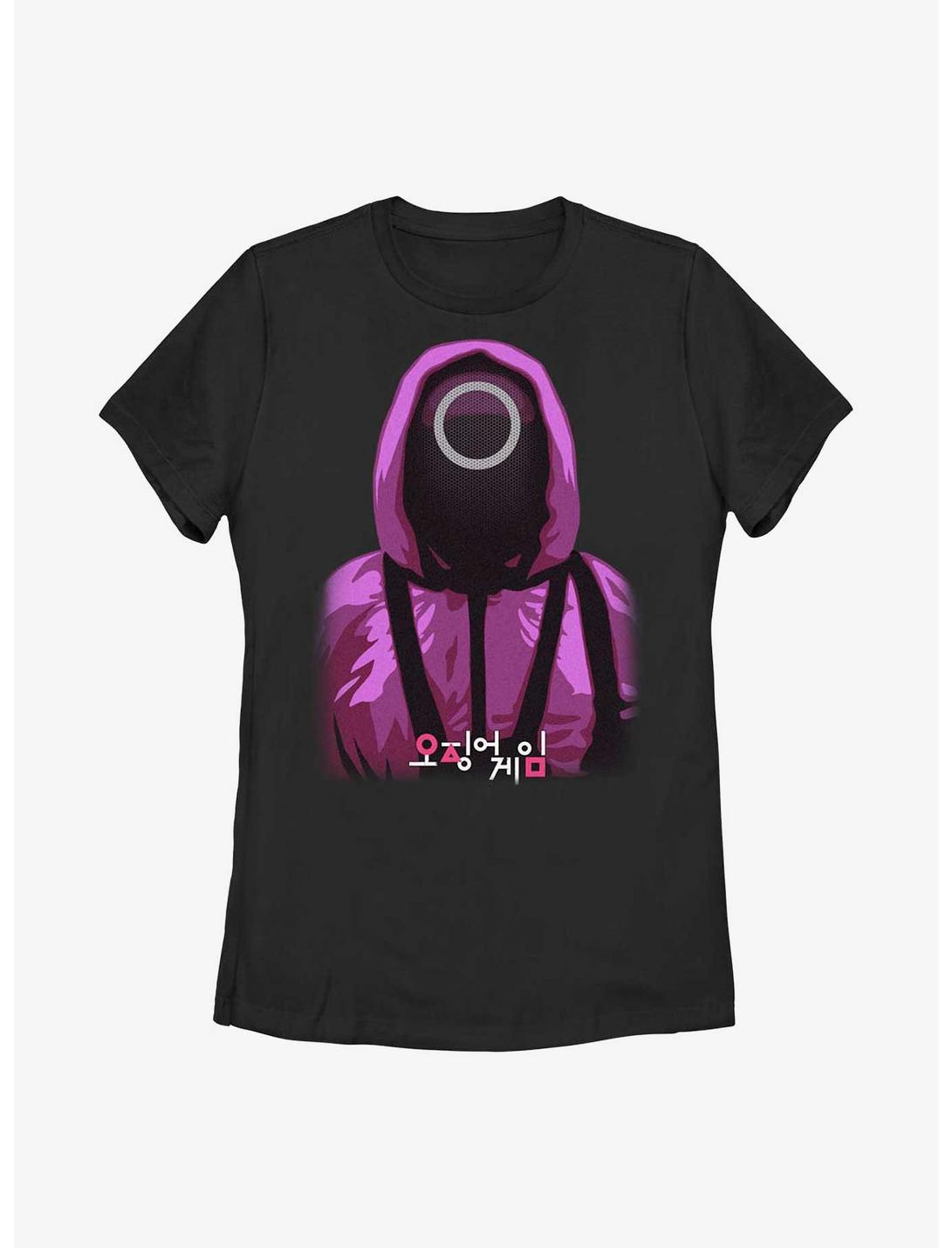 Plus Size Squid Game Circle Guard Womens T-Shirt, BLACK, hi-res