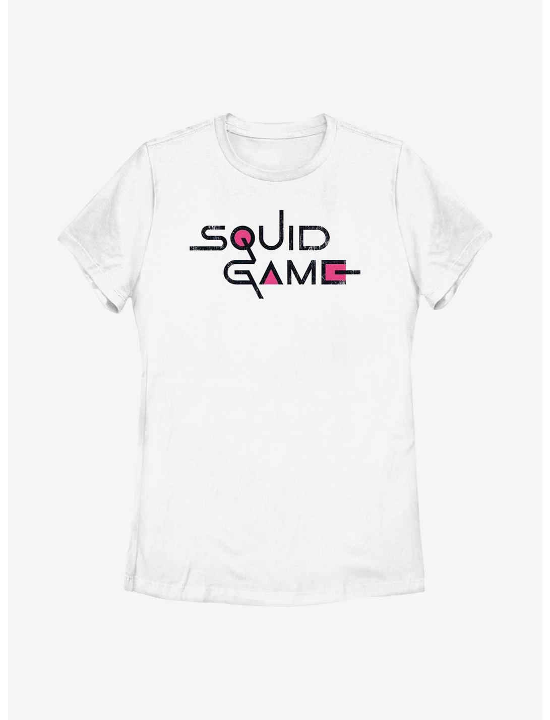 Squid Game English Title Womens T-Shirt, WHITE, hi-res