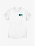 Squid Game Player Patch 456 Womens T-Shirt, WHITE, hi-res