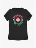 Squid Game Red Light, Green Light Stamp Womens T-Shirt, BLACK, hi-res