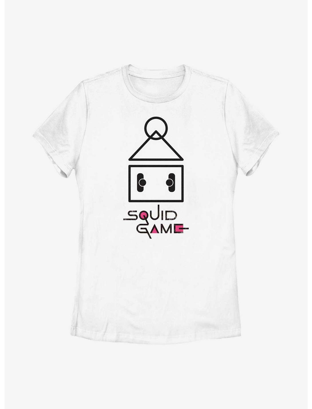 Squid Game Icon Players Womens T-Shirt, WHITE, hi-res