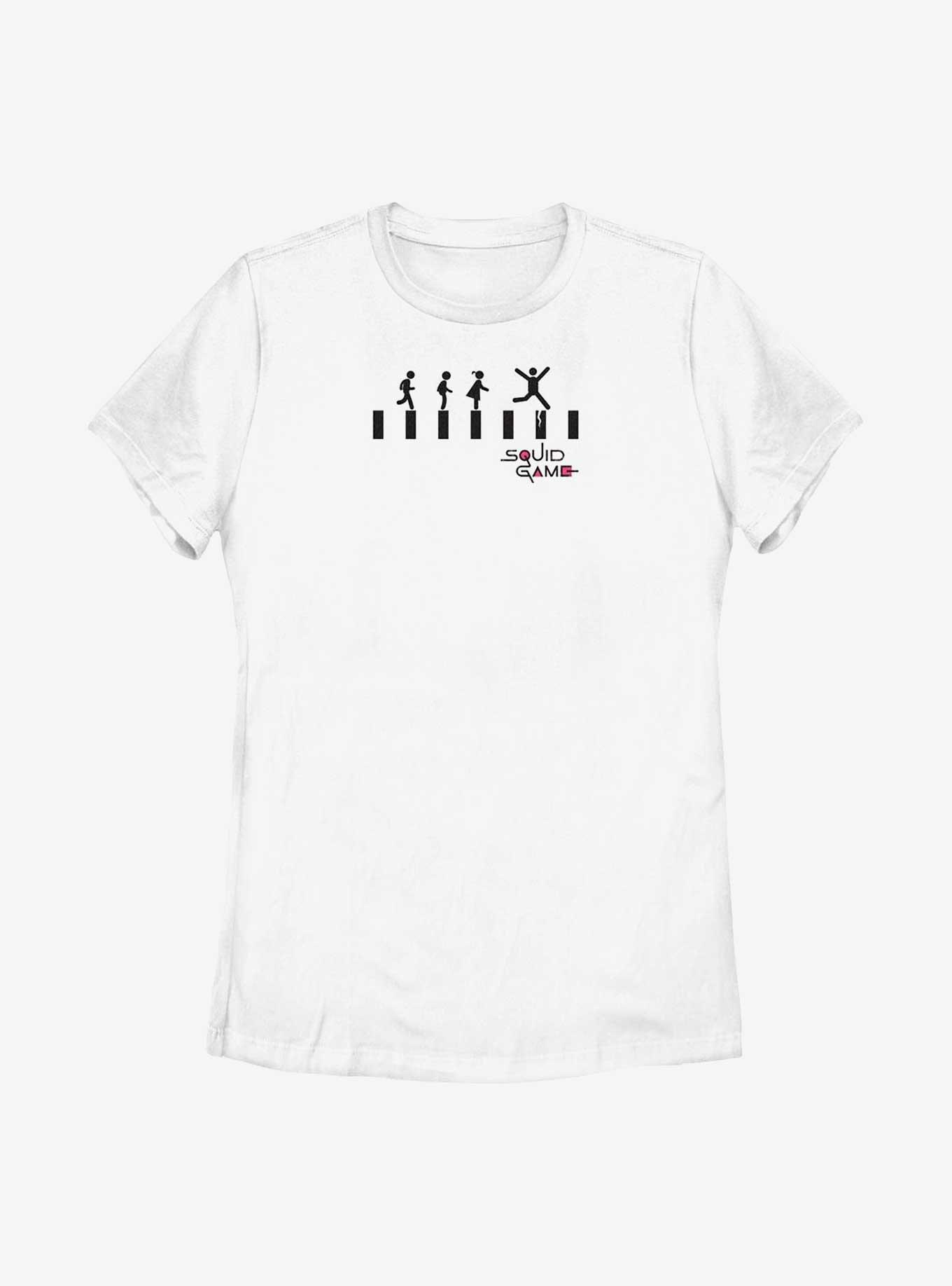 Squid Game Glass Stepping Stones Womens T-Shirt, , hi-res