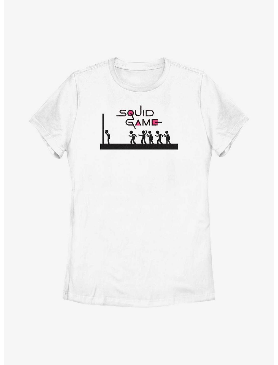 Squid Game Let Us Out Womens T-Shirt, WHITE, hi-res