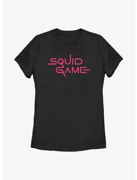 Squid Game Neon Logo Womens T-Shirt, , hi-res