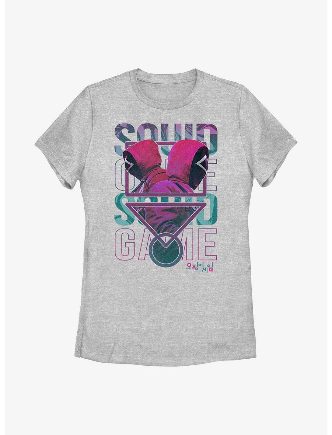 Squid Game Symbol With Guards Womens T-Shirt, ATH HTR, hi-res
