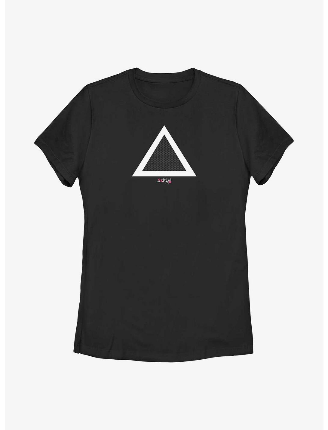 Squid Game Triangle Womens T-Shirt, BLACK, hi-res