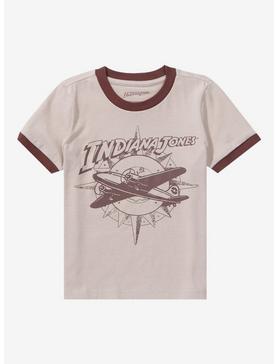 Indiana Jones Compass Toddler Ringer T-Shirt - BoxLunch Exclusive, , hi-res