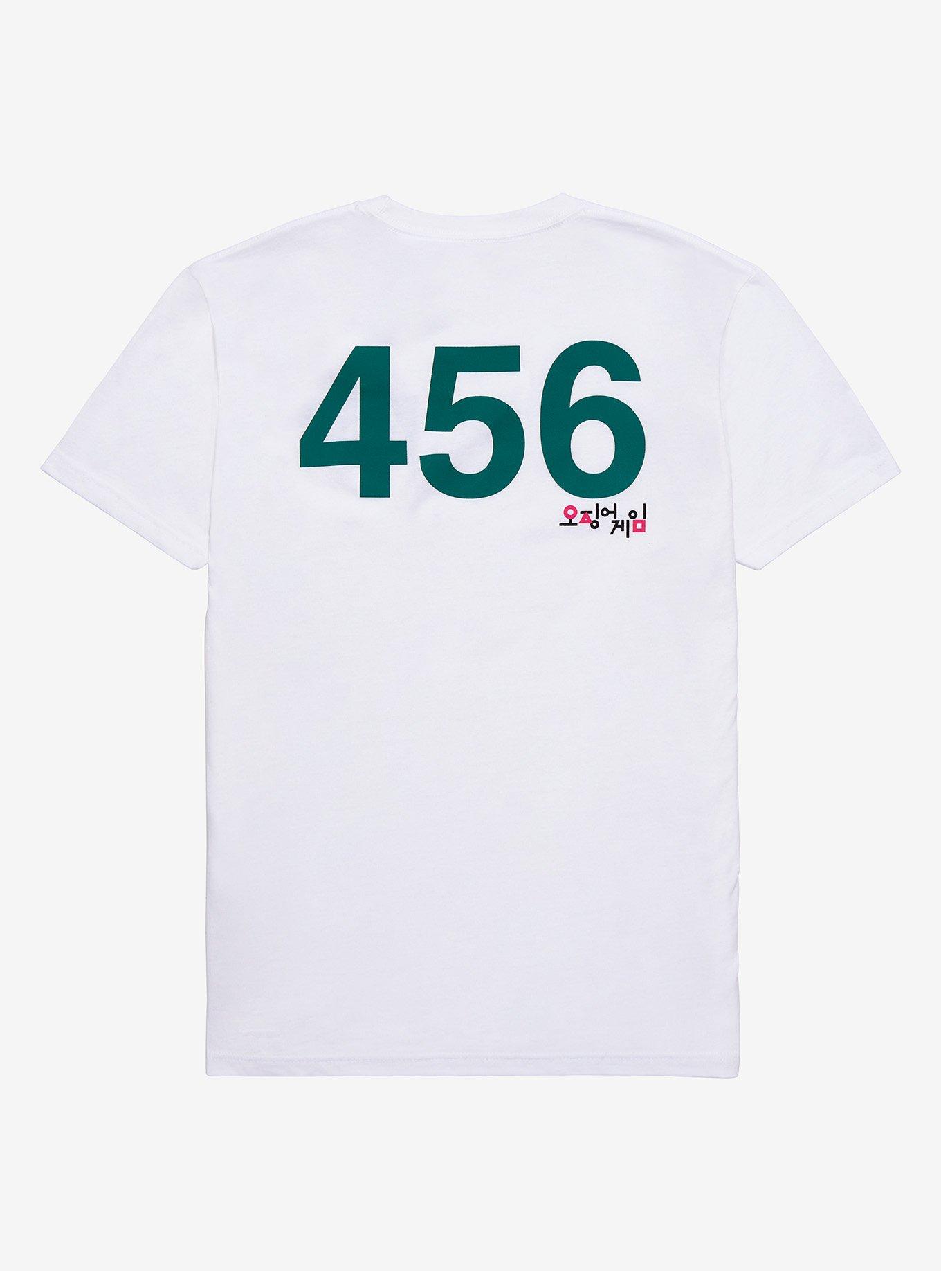 Squid Game 456 T-Shirt, BLACK, hi-res
