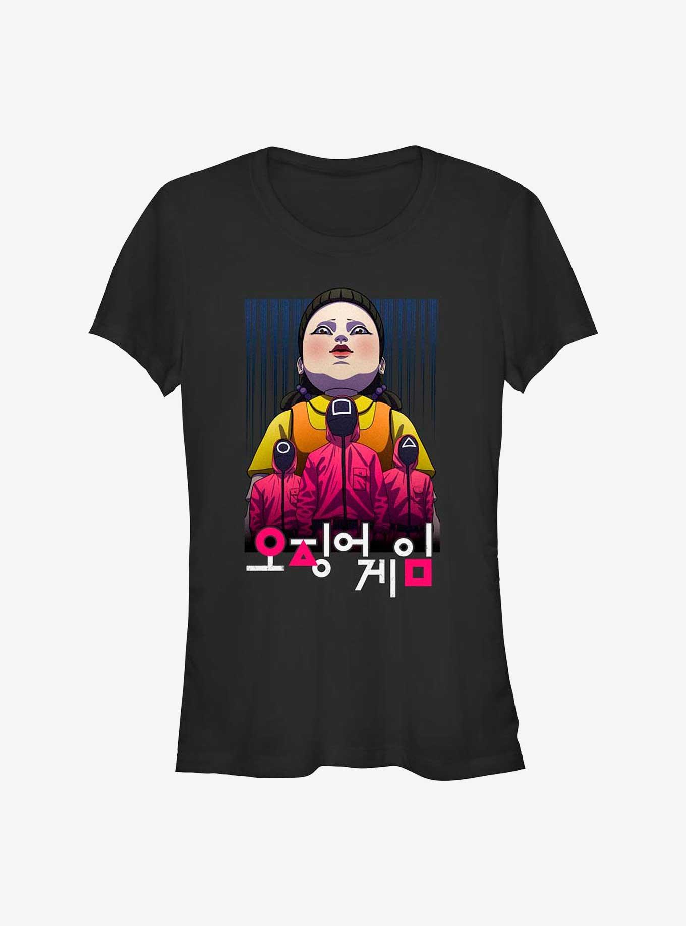 Squid Game Anime Group Girls T-Shirt, , hi-res