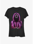 Squid Game Circle Guy Girls T-Shirt, BLACK, hi-res