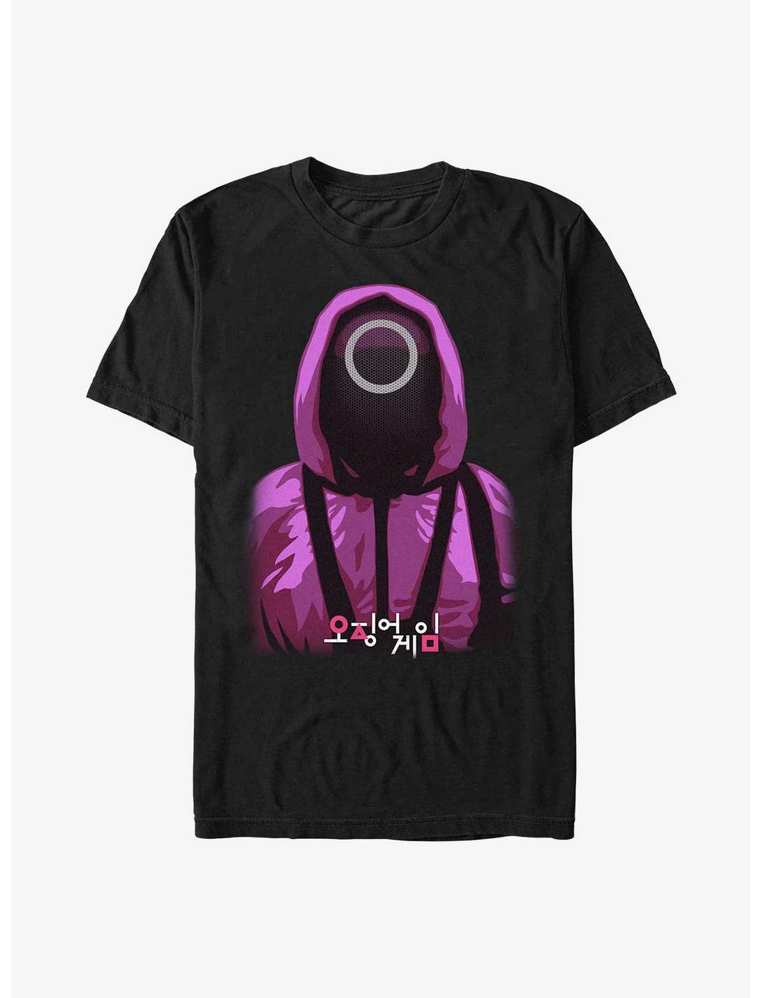 Squid Game Circle Guy T-Shirt, BLACK, hi-res
