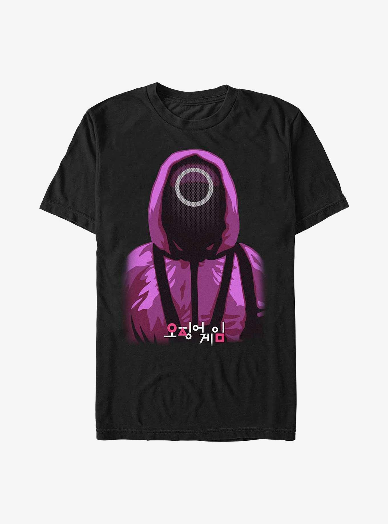 Squid Game Circle Guy T-Shirt, BLACK, hi-res