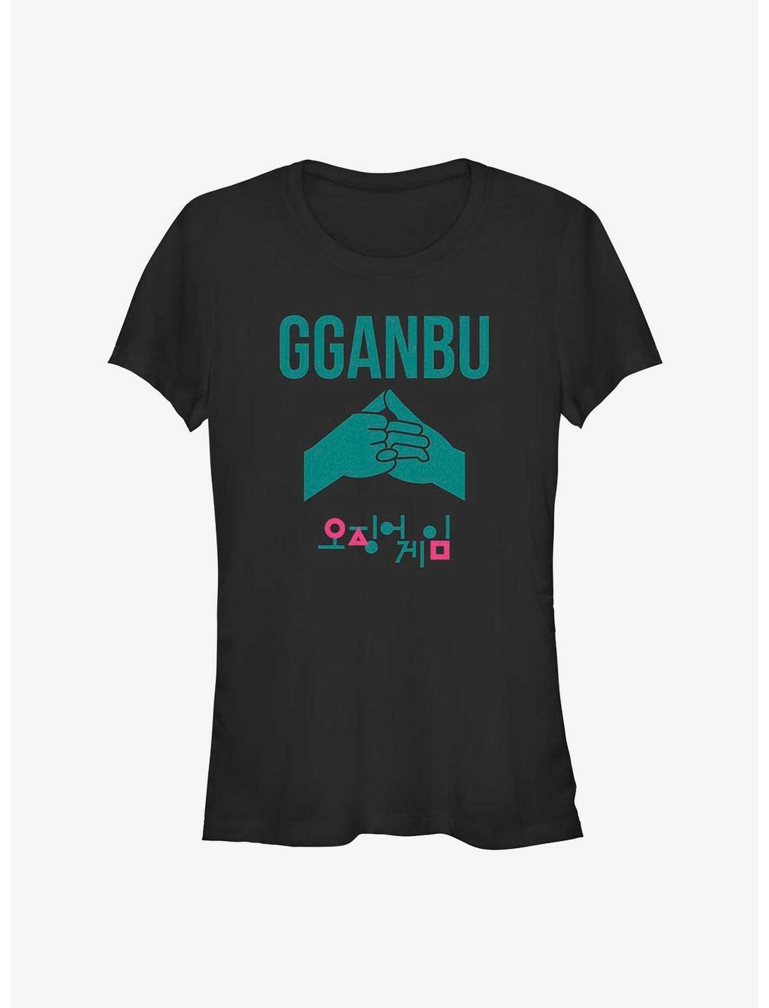 Squid Game Gganbu Buddies Girls T-Shirt, BLACK, hi-res